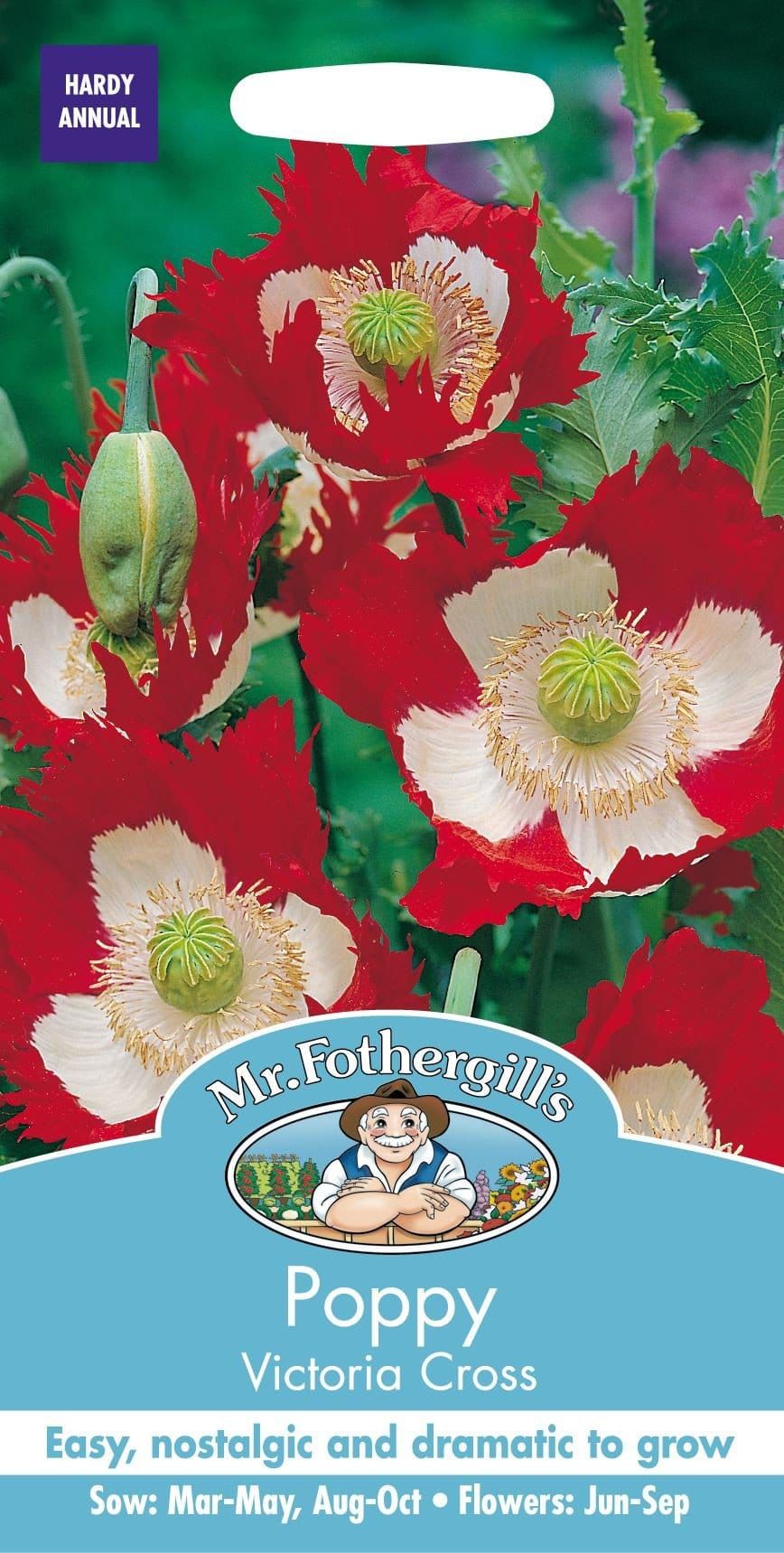 Mr Fothergills Poppy Victoria Cross 250 Seeds