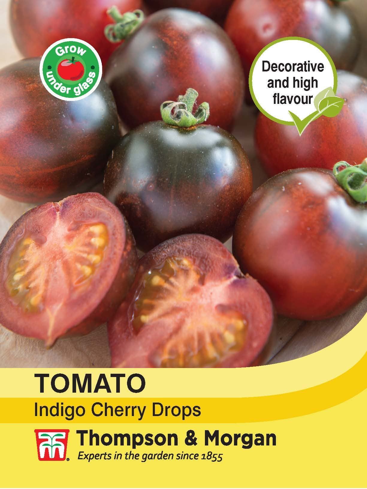 Thompson & Morgan Tomato Indigo Cherry Drops 6 Seed