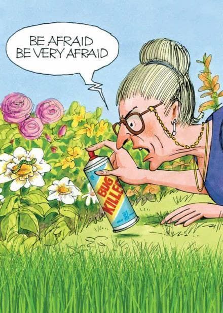 Greeting Cards Funny Humour Be Very Afraid