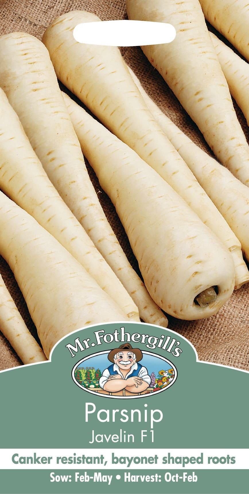 Mr Fothergills Parsnip Javelin F1 200 Seeds