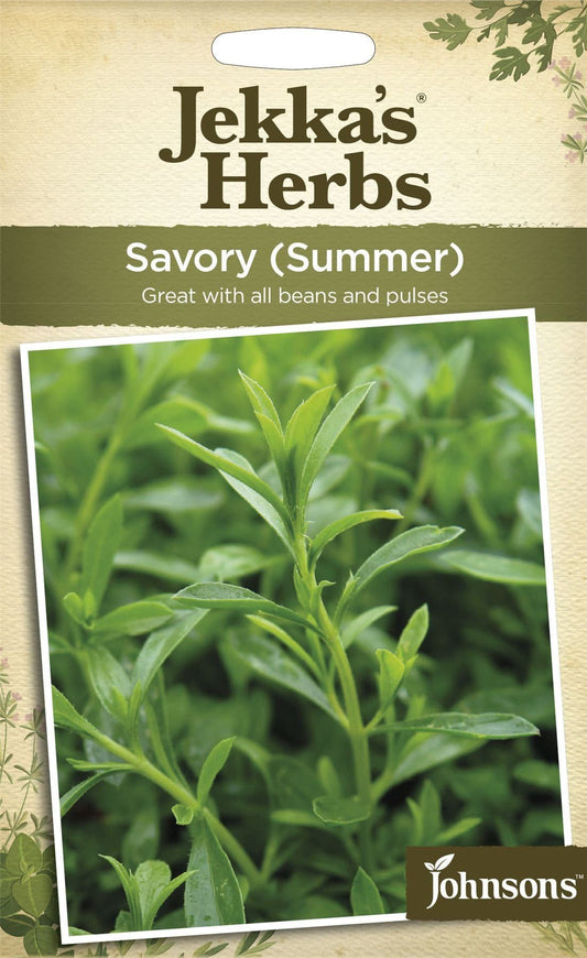 Johnsons Jekka's Herbs Savory Summer 350 Seeds