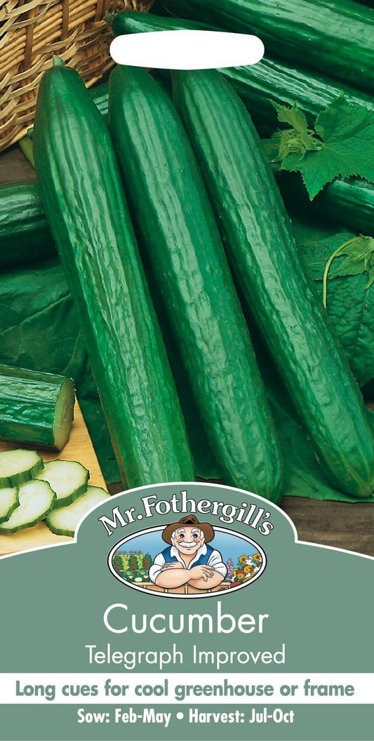 Mr Fothergills Cucumber Telegraph Improved 10 Seeds