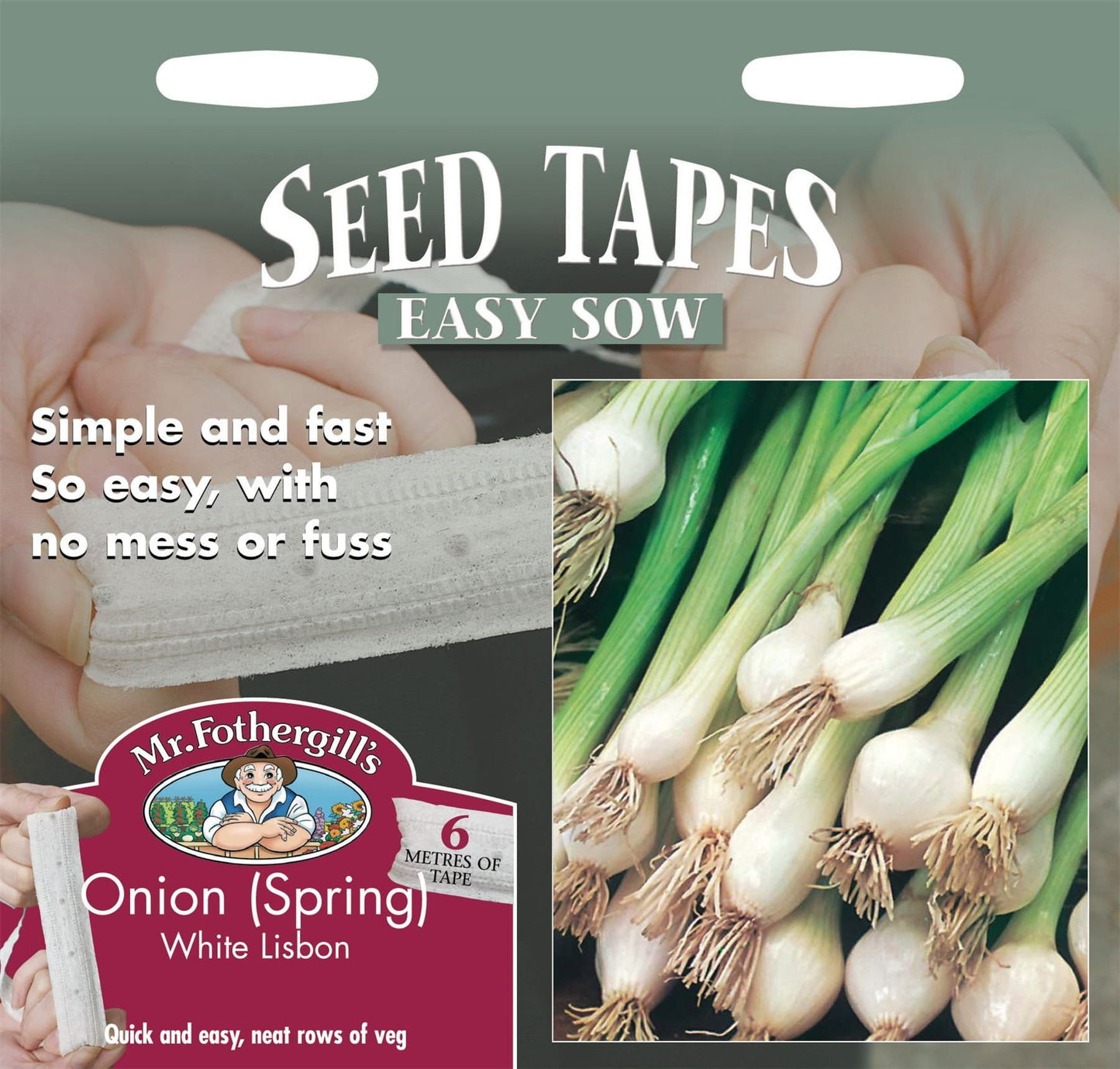 Mr Fothergills Tapes Spring Onion White Lisbon