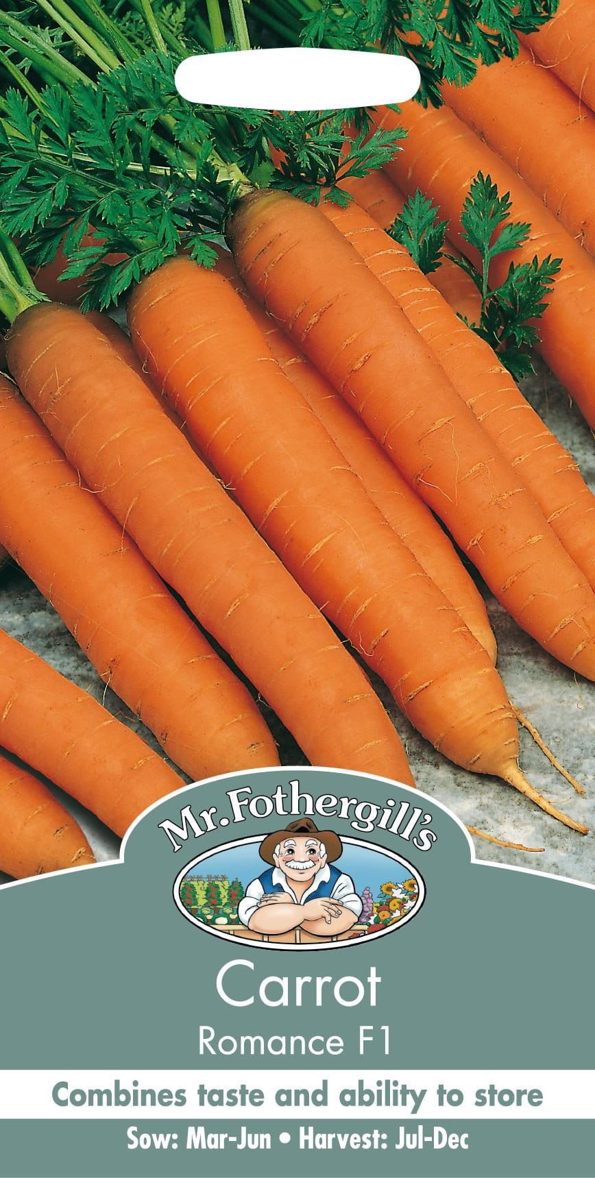 Mr Fothergills Carrot Romance F1 - 500 Seeds