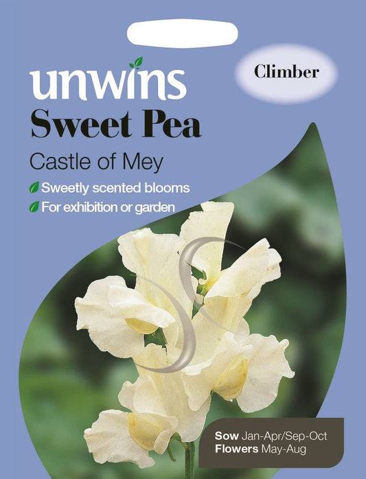 Unwins Sweet Pea Castle Of Mey 21 Seeds