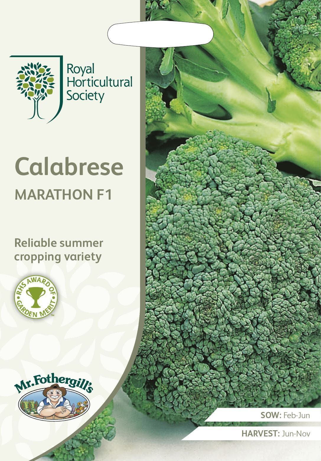 Mr Fothergills RHS Calabrese Marathon F1 50 Seeds
