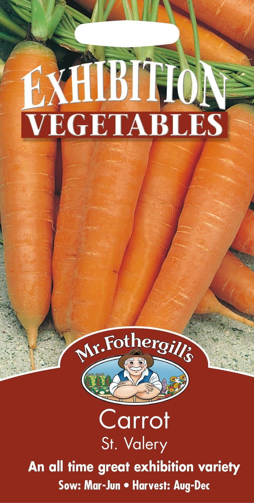 Mr Fothergills Carrot St Valery 750 Seeds