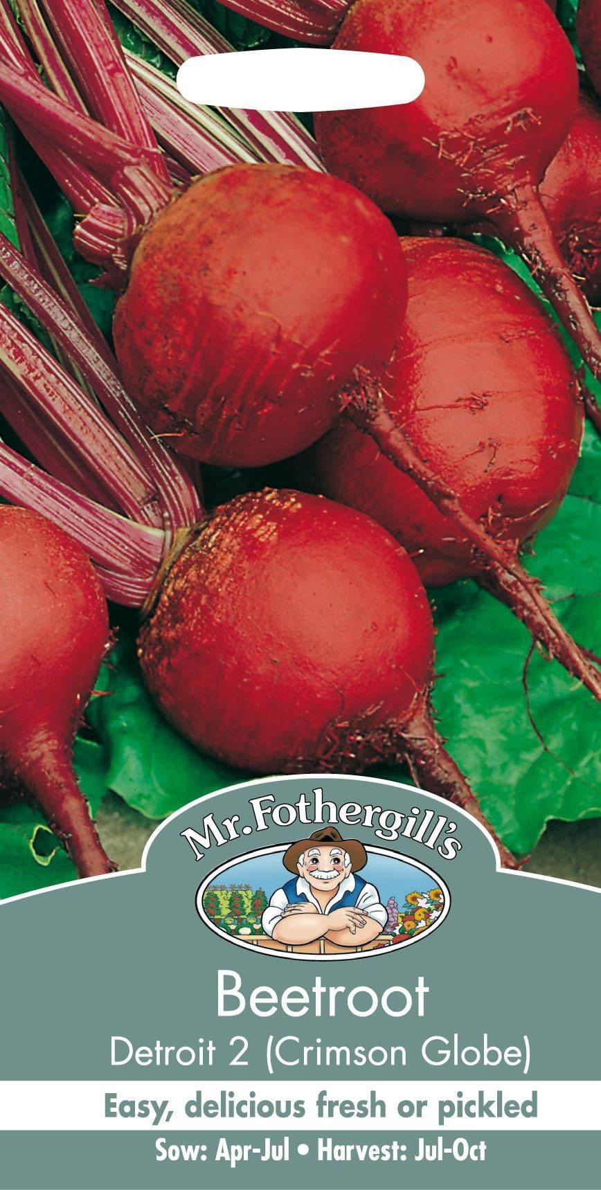 Mr Fothergills Beetroot Detroit 2 Crimson Globe 150 Seed