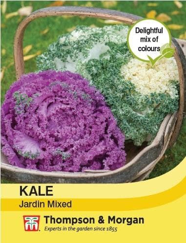 Thompson & Morgan Kale Jardin Mixed 15 seed
