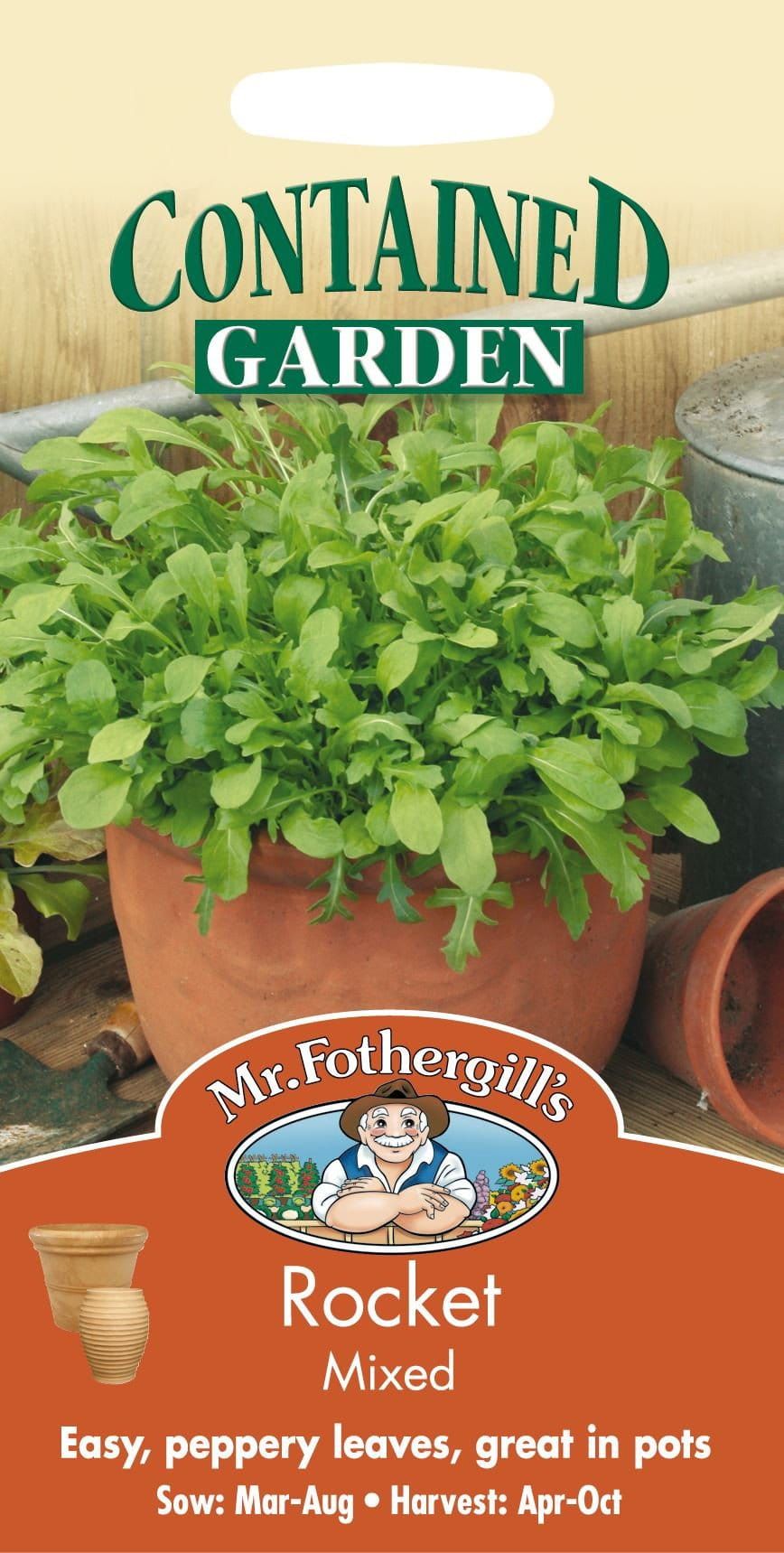 Mr Fothergills Rocket Mixed 500 Seeds