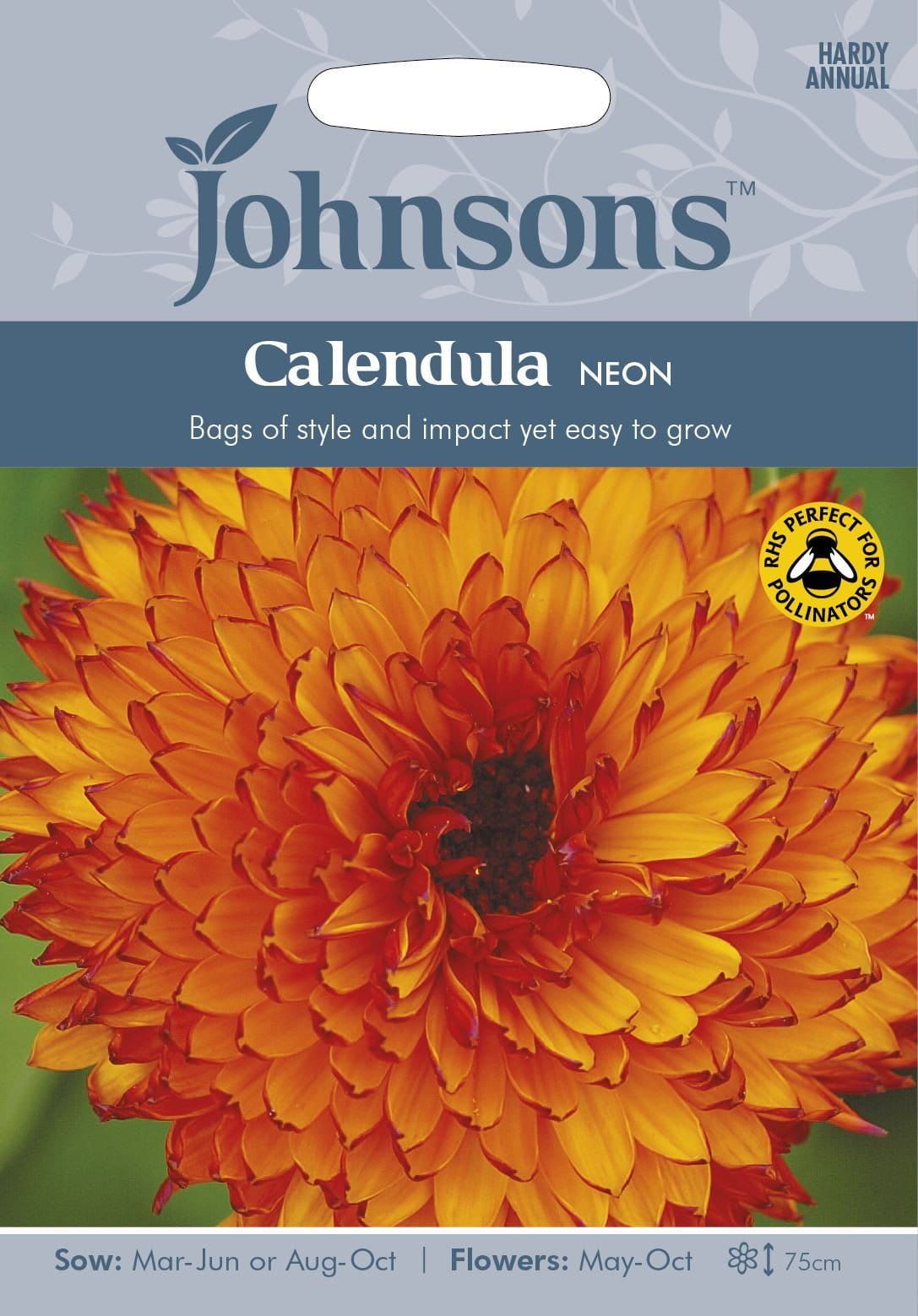 Johnsons Calendula Neon 60 Seeds