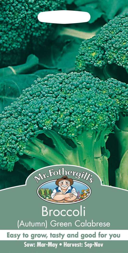 Mr Fothergills Broccoli Autumn Green Calabrese 250 Seeds