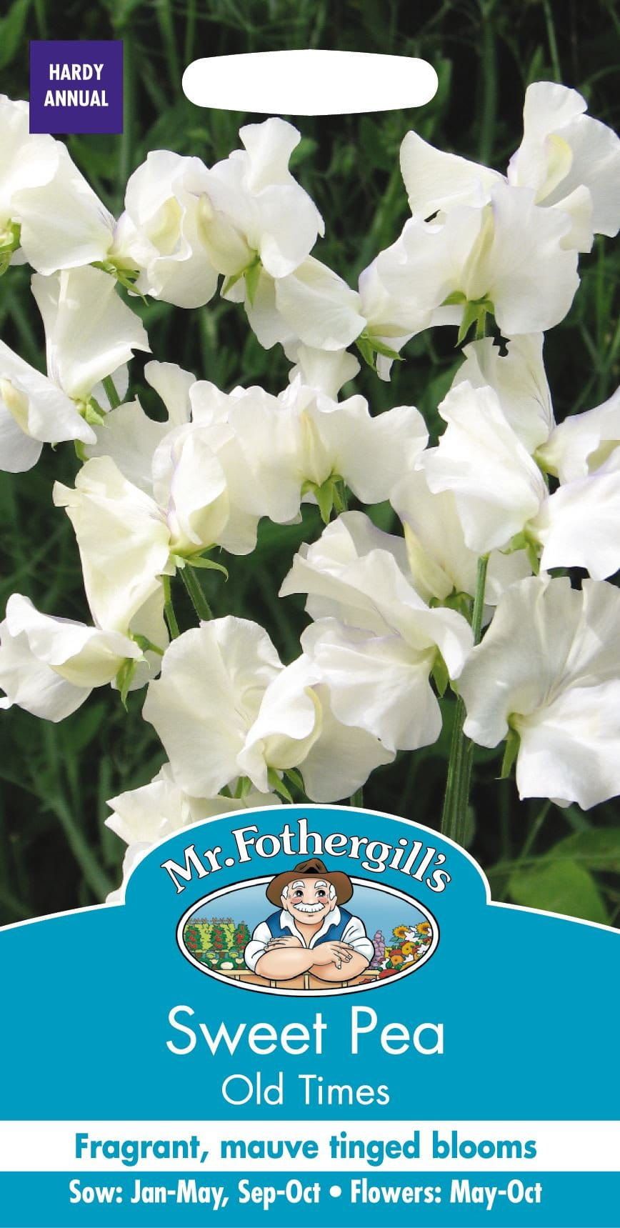 Mr Fothergills Sweet Pea Old Times 20 Seeds