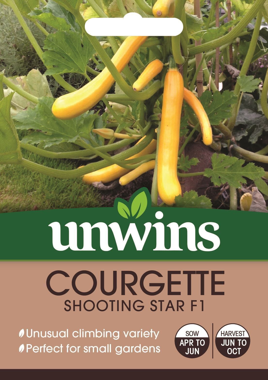 Unwins Courgette Shooting Star F1 Seeds