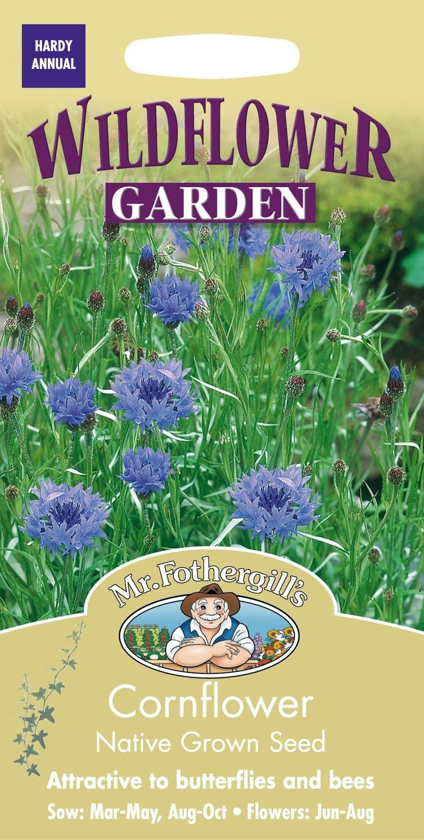 Mr Fothergills Wildflower Cornflower 150 Seeds