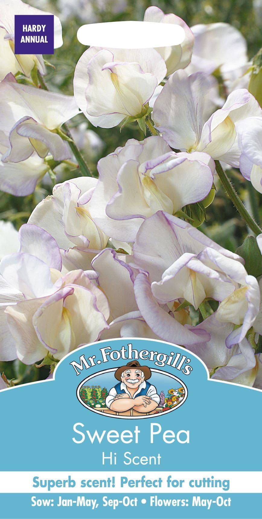 Mr Fothergills Sweet Pea Hi Scent 25 Seeds