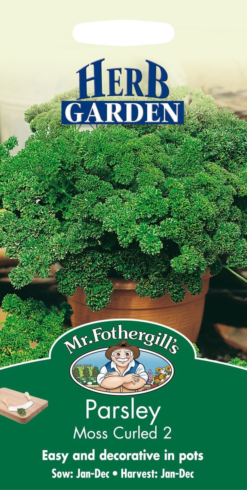 Mr Fothergills Parsley Moss Curled 2 1000 Seeds