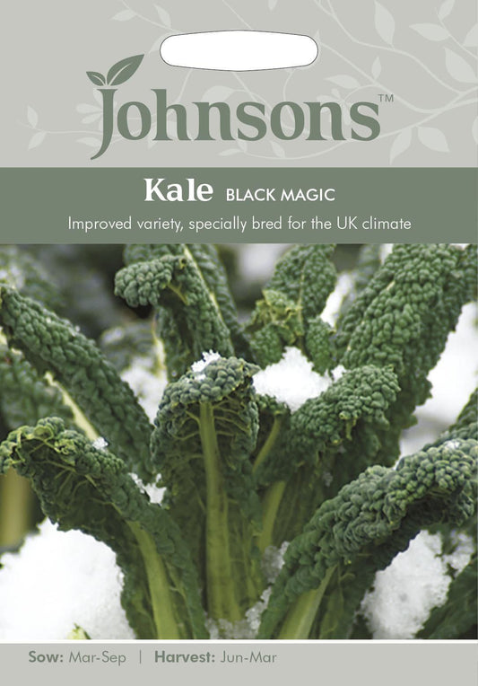 Johnsons Kale Black Magic 50 Seeds