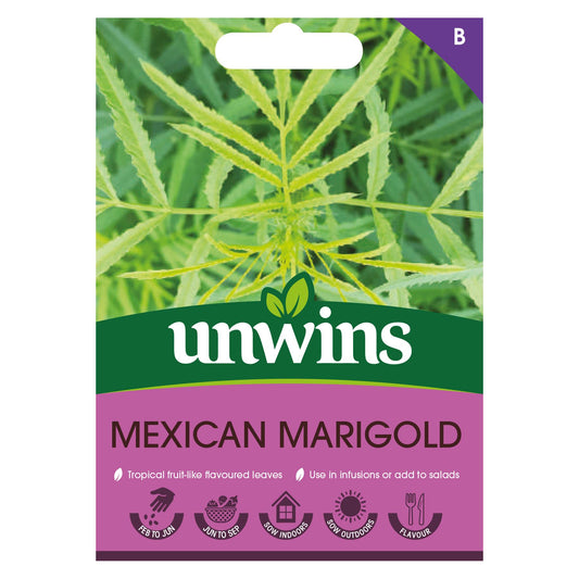 Unwins Herb Mexican Marigold Mexican Marigold - 300 Seeds