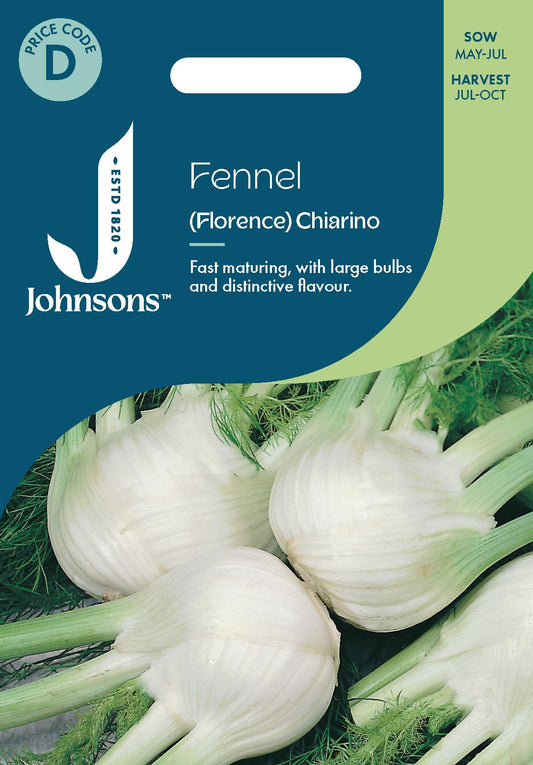 Johnsons - Fennel (florence) Chiarino - 250 Seeds
