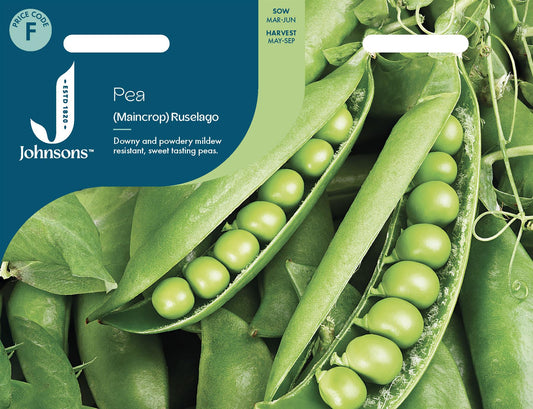 Johnsons - Pea (maincrop) Ruselago - 250 Seeds