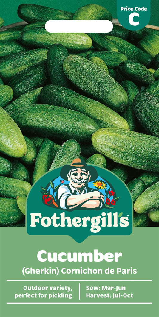 Fothergills Cucumber (Gherkin) Cornichon De Paris Seeds
