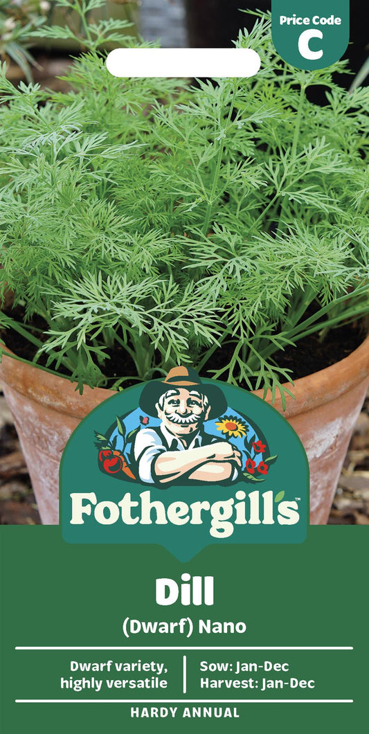 Fothergills Herb Dwarf Dill Nano Seeds