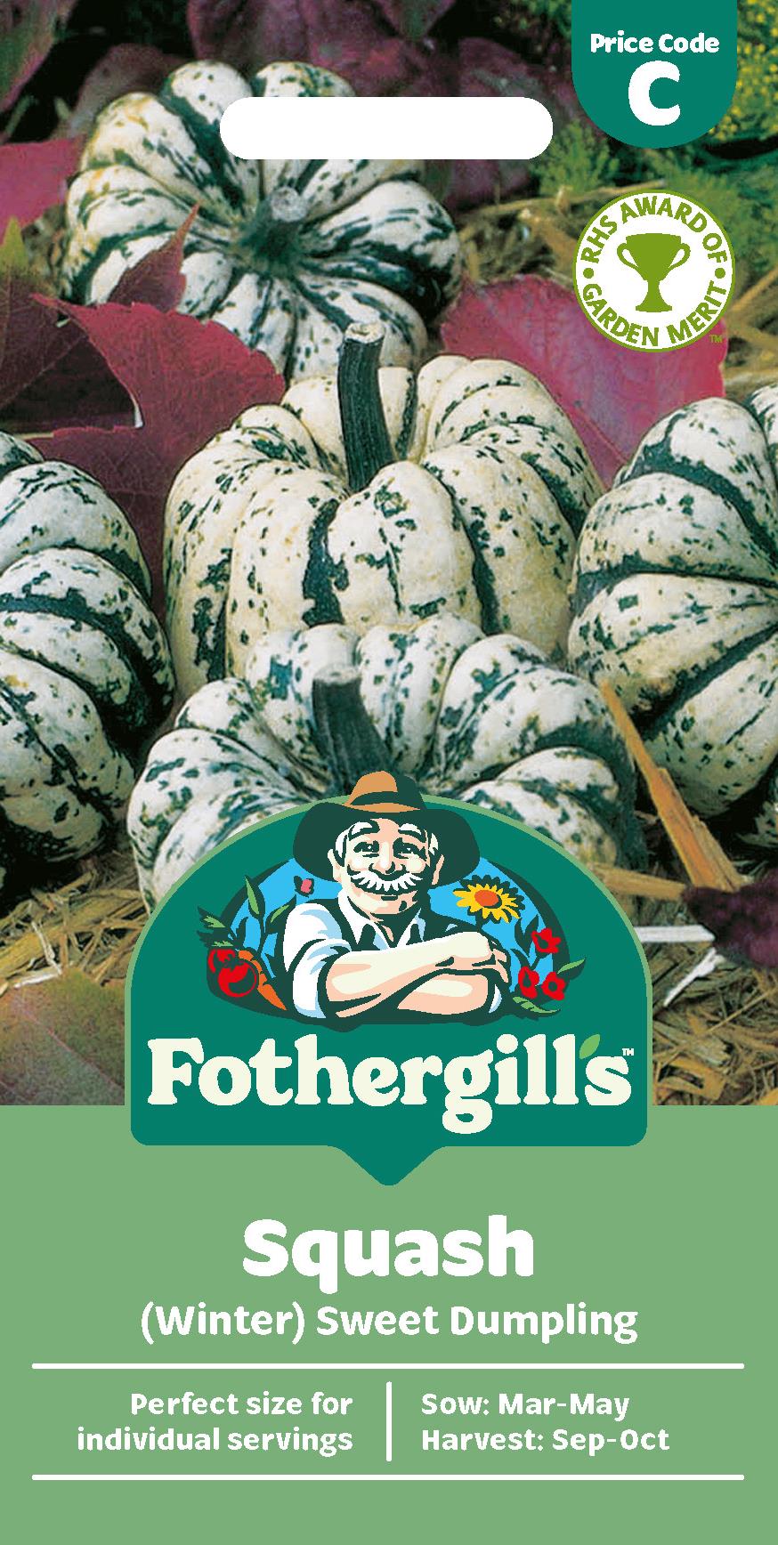 Fothergills Squash (Winter) Sweet Dumpling Seeds