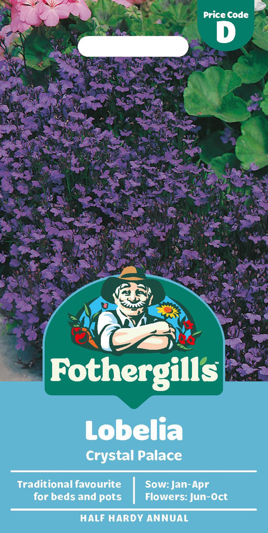 Fothergills Lobelia Crystal Palace Seeds
