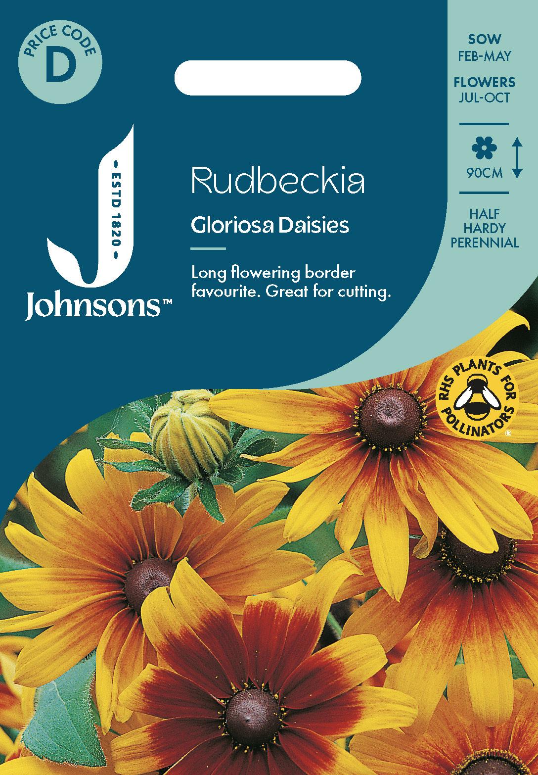 Johnsons - Rudbeckia Gloriosa Daisies - 500 Seeds