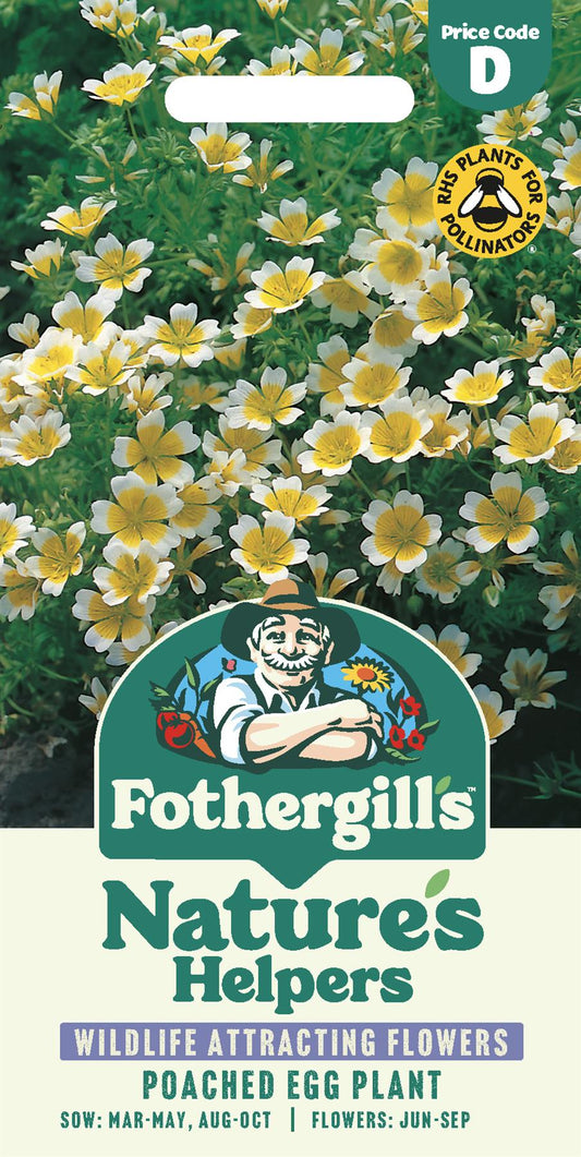 Fothergills Nature Haven-Poached Egg Plant Seeds