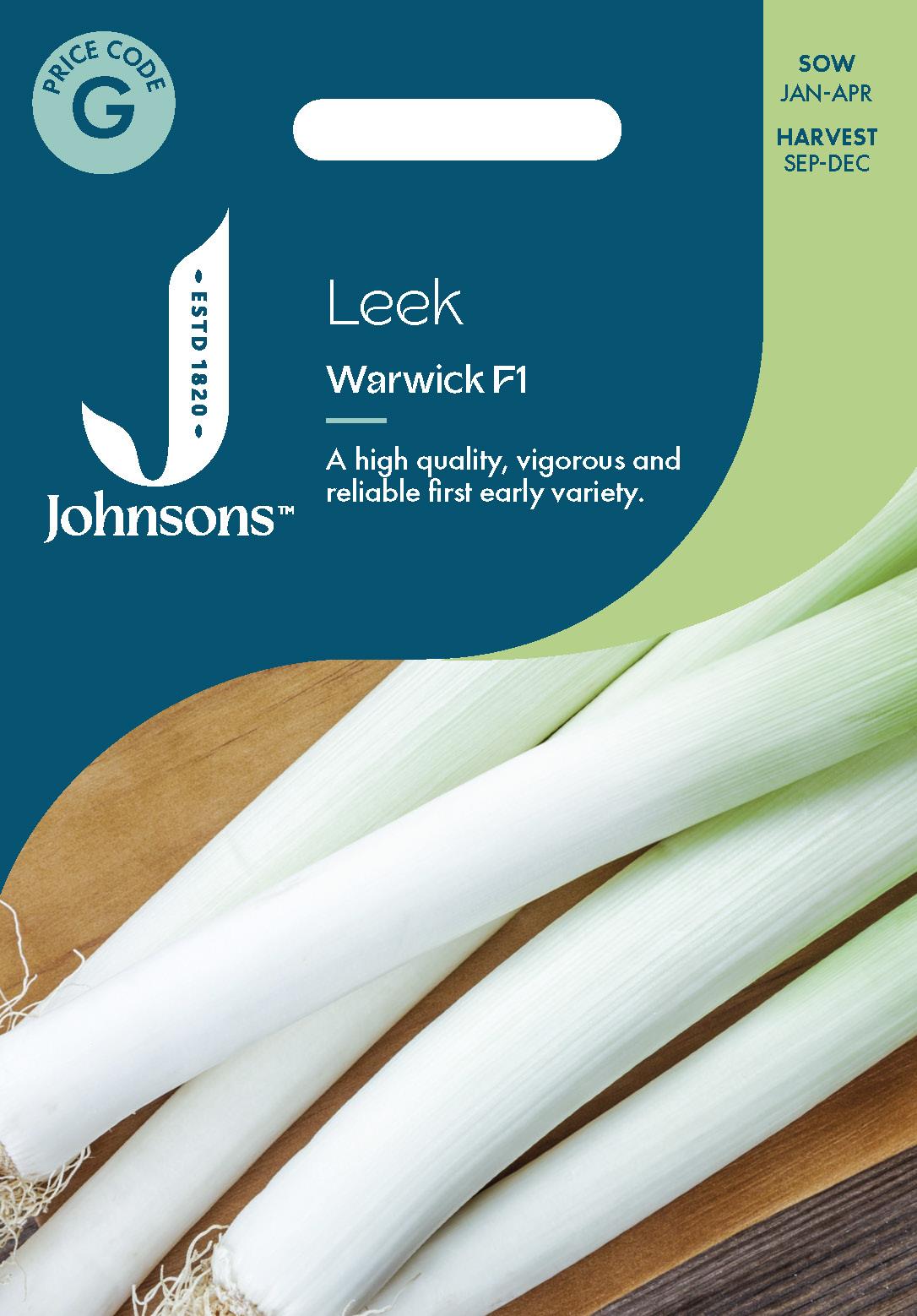 Johnsons - Leek Warwick F1 - 30 Seeds