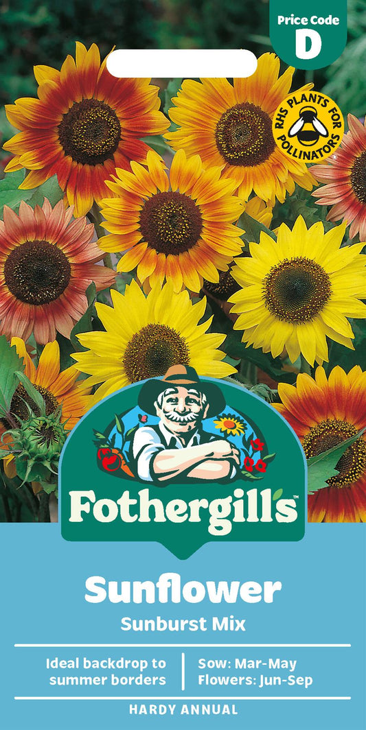 Fothergills Sunflower Sunburst Mix Seeds