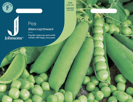 Johnsons - Pea (maincrop) Onward - 300 Seeds