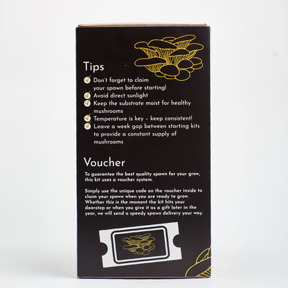 Mushroom Growing Kit Golden Oyster Gift Option