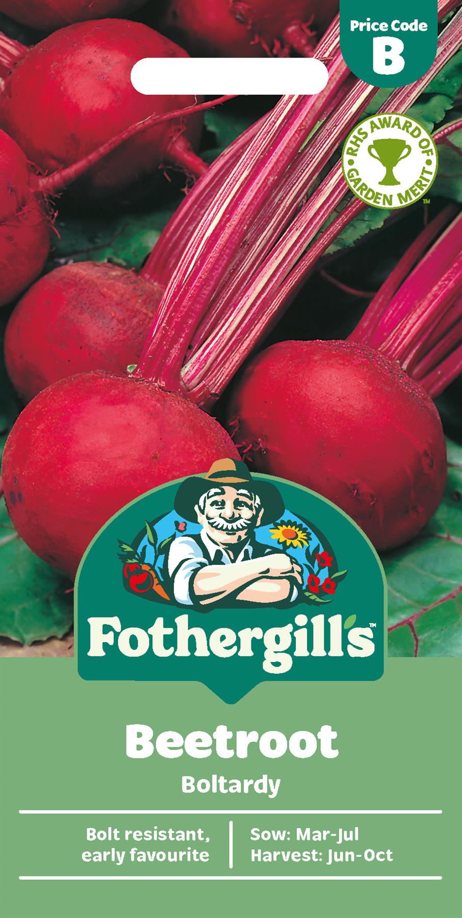 Fothergills Beetroot Boltardy Seeds