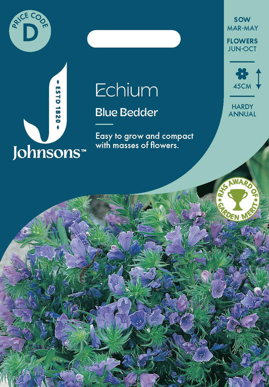 Johnsons - Echium Blue Bedder - 200 Seeds