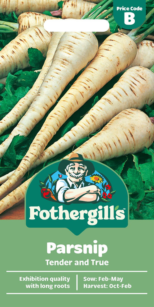 Fothergills Parsnip Tender And True Seeds