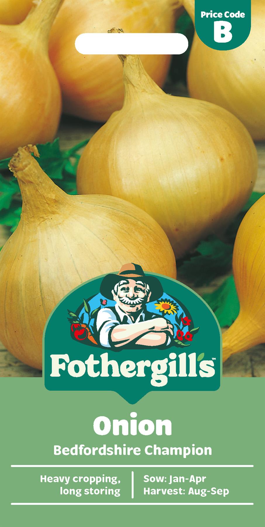 Fothergills Onion Bedfordshire Champion Seeds