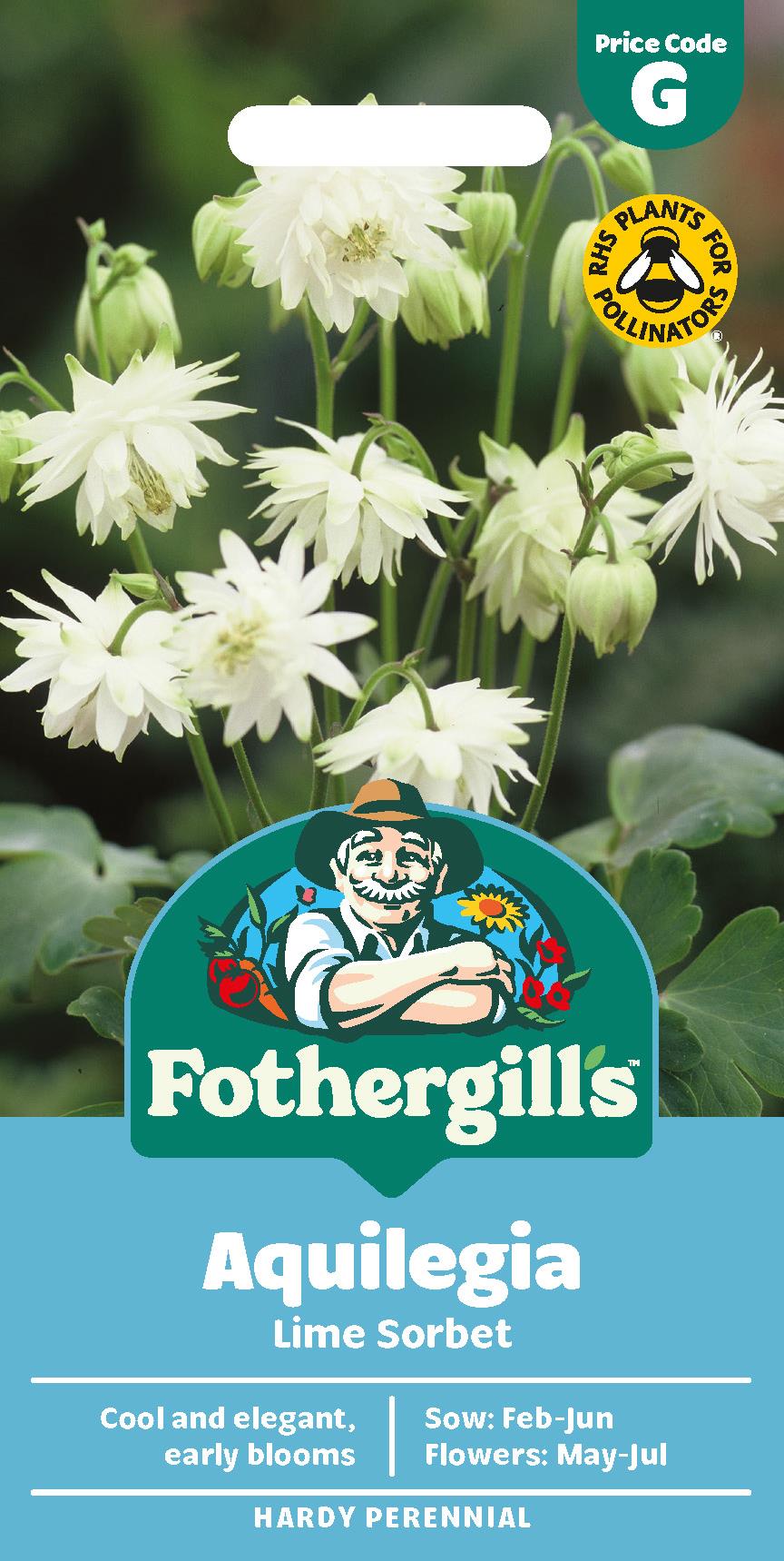 Fothergills Aquilegia Lime Sorbet Seeds
