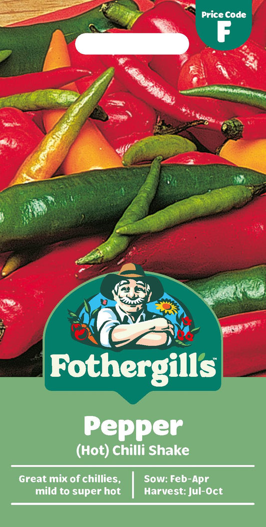 Fothergills Pepper (Hot) Chilli Shake Seeds