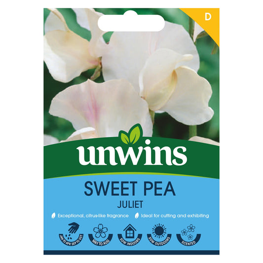 Unwins Flower Sweet Pea Juliet - 21 Seeds