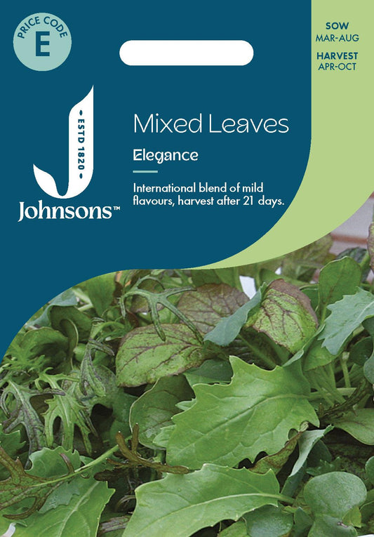 Johnsons - Mixed Leaves Elegance - 500 Seeds