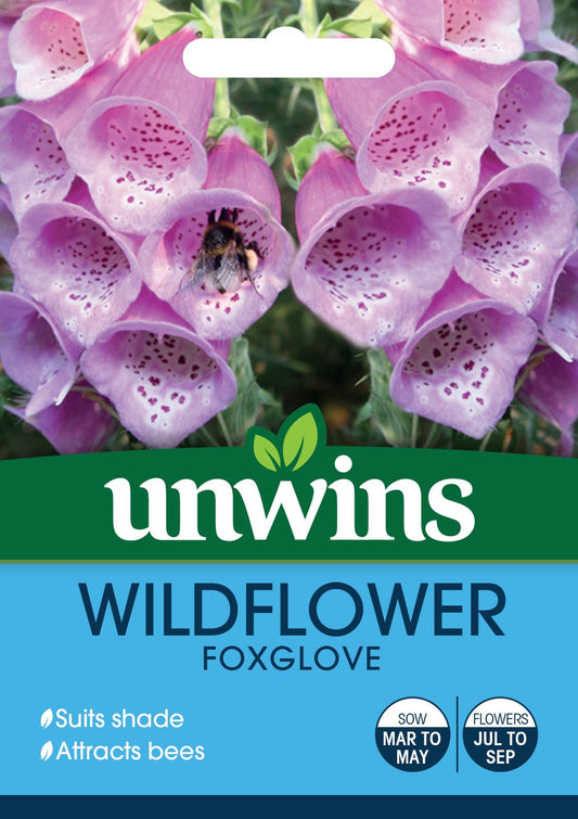 Unwins Wildflower Foxglove 300 Seeds