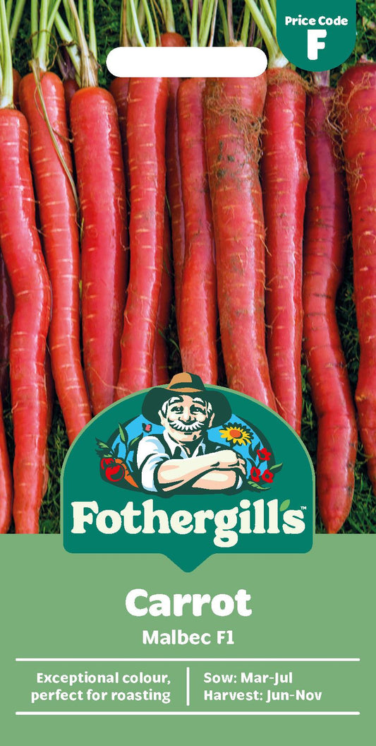 Fothergills Carrot Malbec F1 Seeds