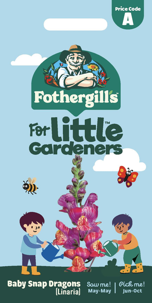 Fothergills Little Gardeners Baby Snap Dragons Linaria Seeds