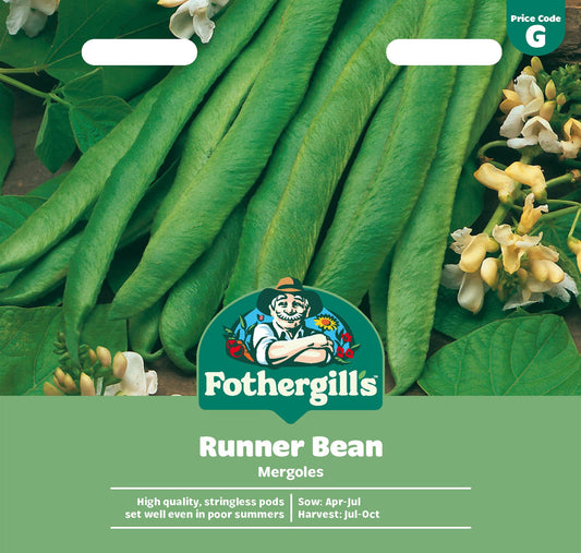 Fothergills Runner Bean Mergoles Seeds