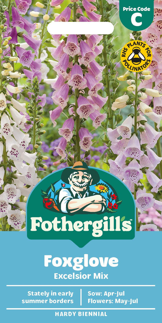 Fothergills Foxglove Excelsior Mix Seeds