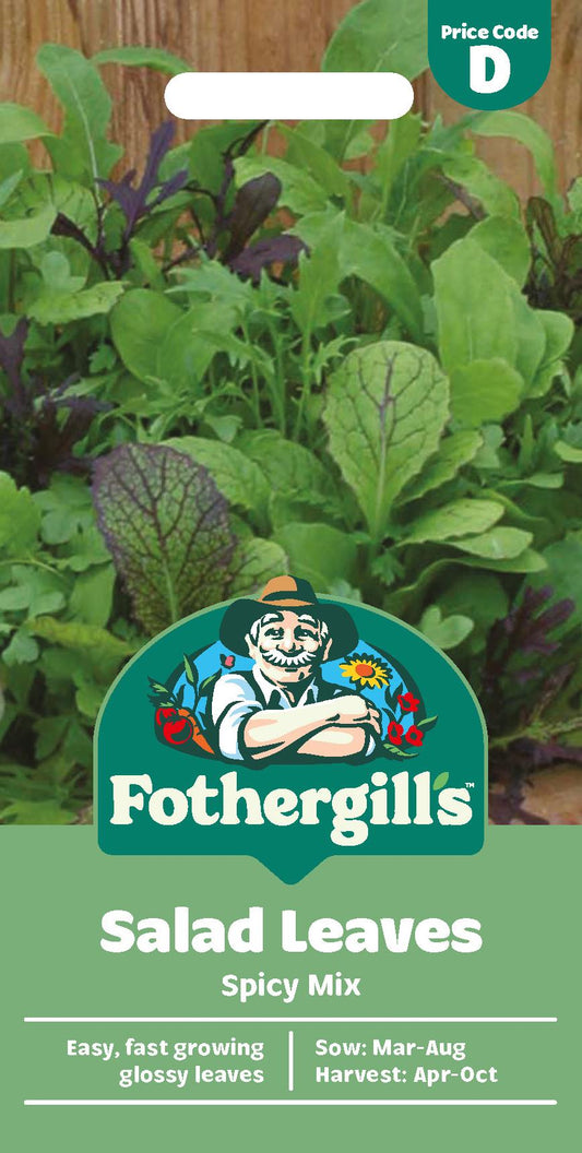 Fothergills Salad Leaves Spicy Mix Seeds