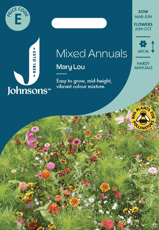 Johnsons - Mixed Annuals Mary Lou - 1 Seeds